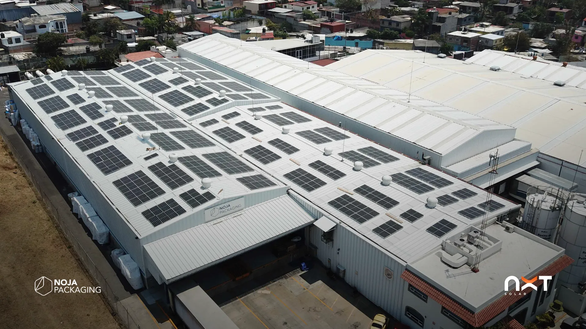 Proyecto fotovoltaico para Noja Packaging en Morelos por NXTSolar