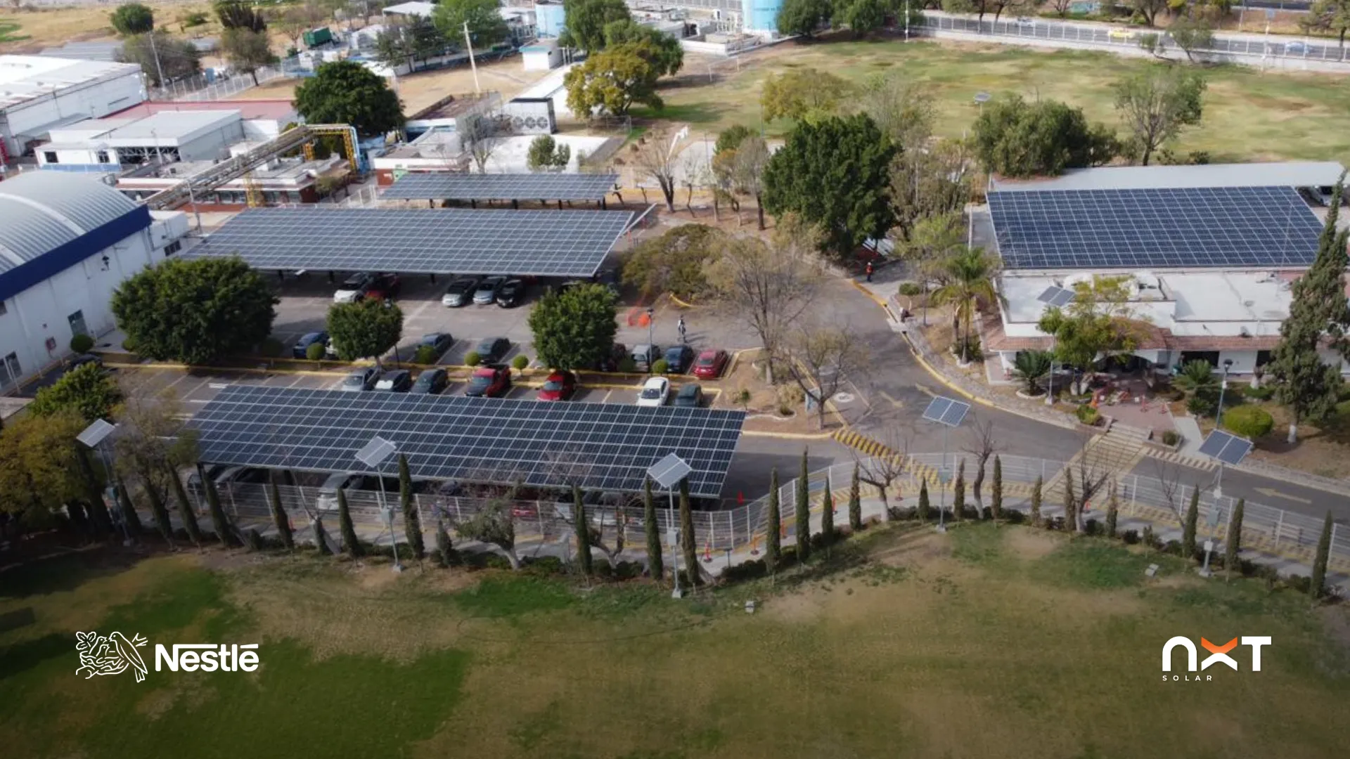 Proyecto solar fotovoltaico de NXTSolar para Nestlé en Querétaro